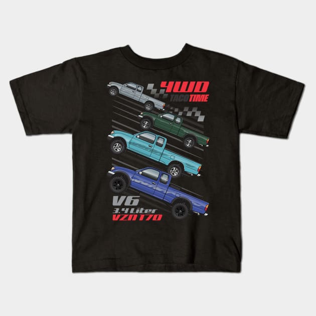 tacomas Kids T-Shirt by JRCustoms44